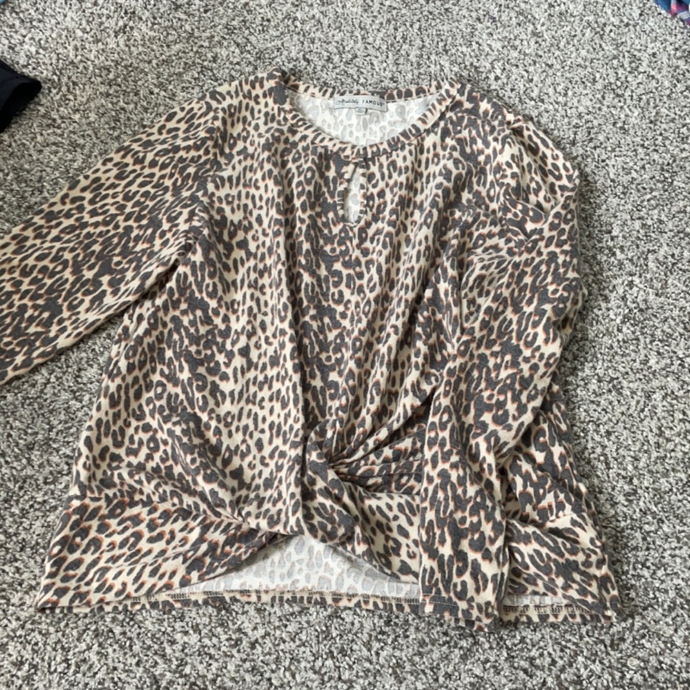 Cheetah print Sweater